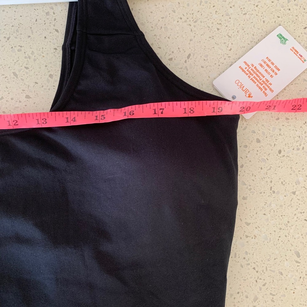 Sporti HydroLast Chlorine Resistant Scoop Back One Piece Swimsuit Black 16 NEW - Picture 6 of 8